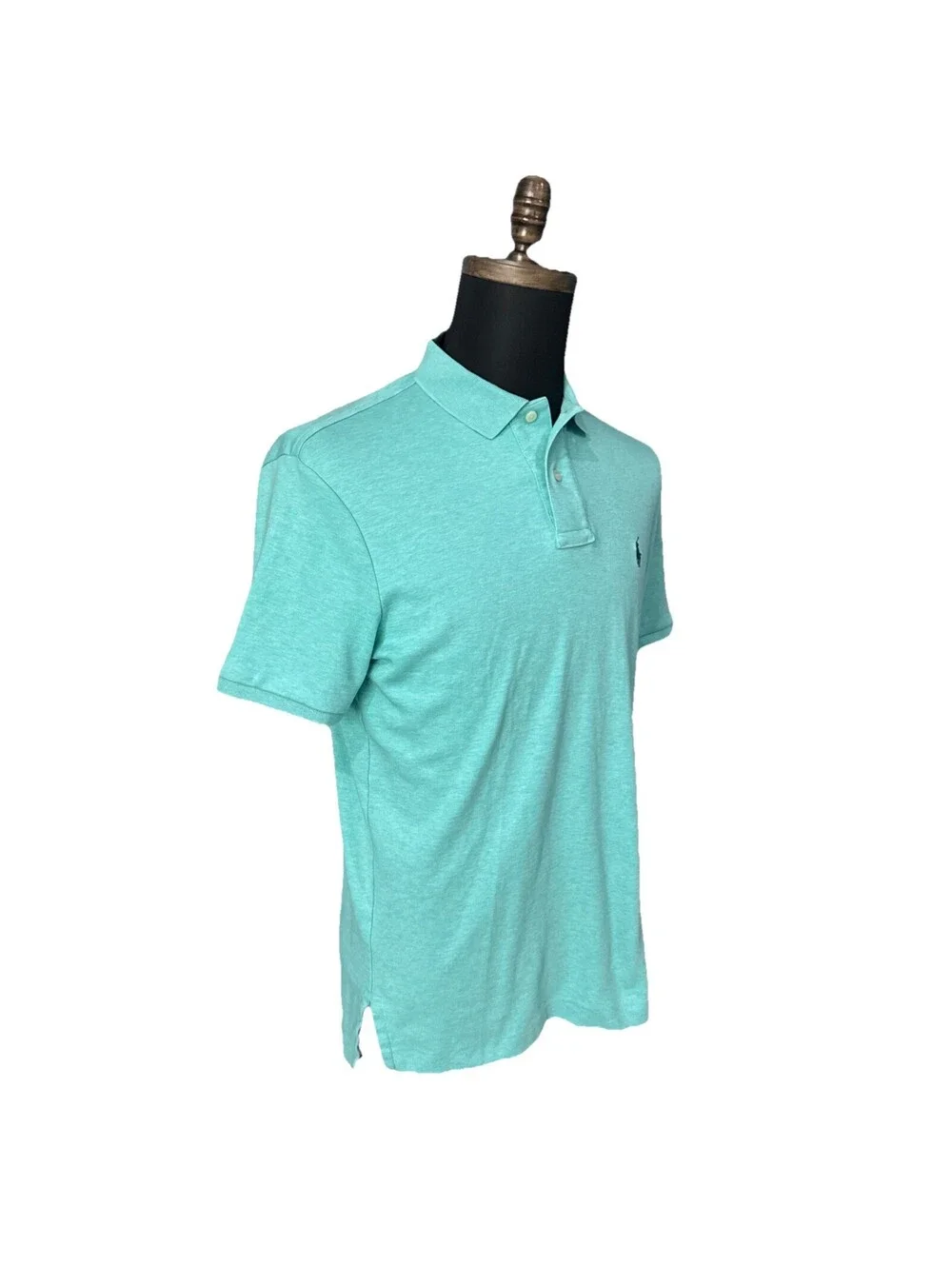 POLO Ralph Lauren Men’s Soft Cotton Performance Polo In Celadon Green-Size Small